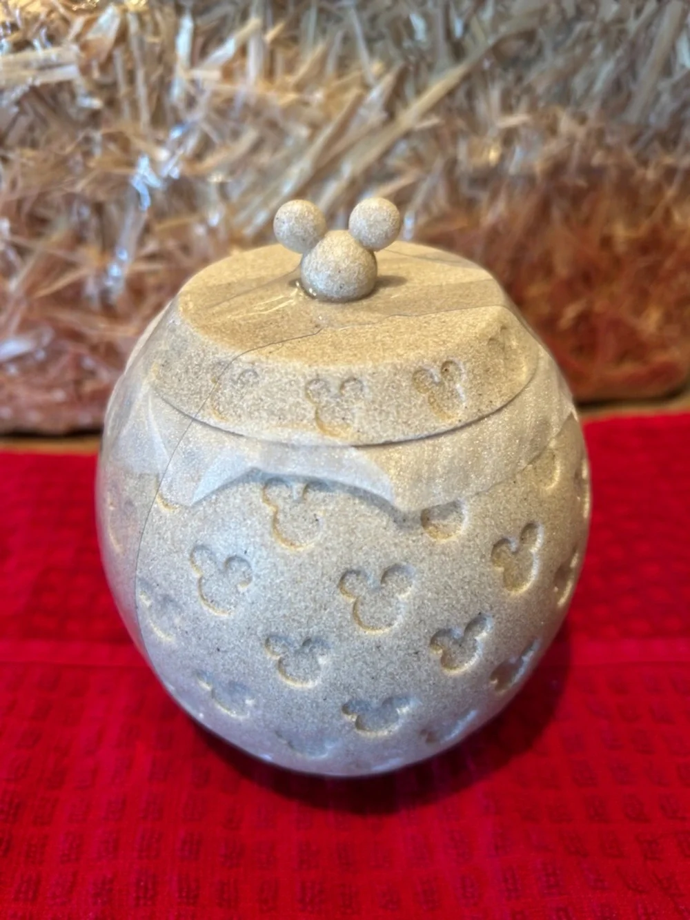 Disney Mickey Mouse Sand Stone Bathroom Caddy